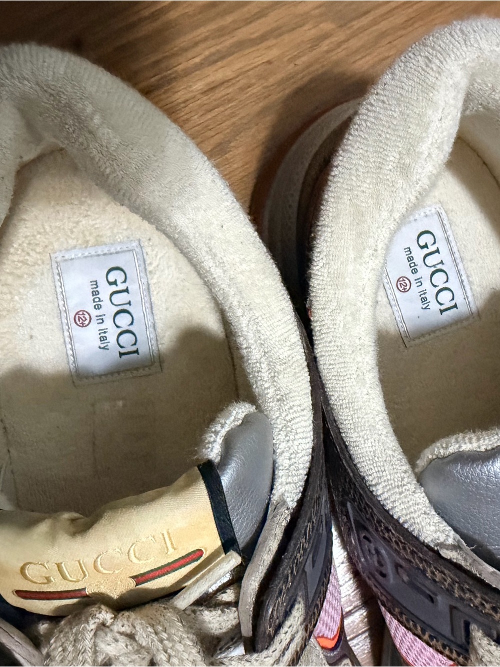 Men’s sz 12.5 Gucci Ultrapace Sneakers - Picture 4 of 4